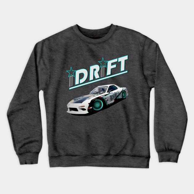 Team iDRiFT Crewneck Sweatshirt by RodeoEmpire